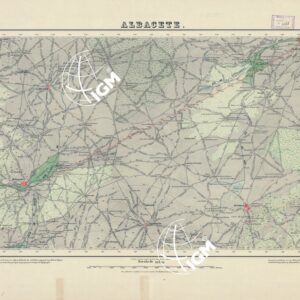 MAPA TOPOGRAFICO DE ESPANA - Albacete - Foglio 790