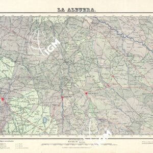 MAPA TOPOGRAFICO DE ESPANA - La Albuera - Foglio 802