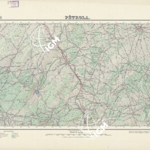 MAPA TOPOGRAFICO DE ESPANA - Petrola - Foglio 817