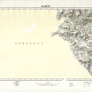 MAPA TOPOGRAFICO DE ESPANA - Rabito - Foglio 851