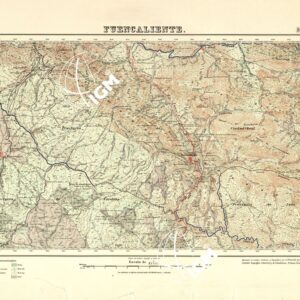 MAPA TOPOGRAFICO DE ESPANA - Fuencaliente - Foglio 860