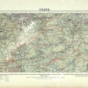 MAPA TOPOGRAFICO DE ESPANA - Yeste - Foglio 866