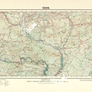 MAPA TOPOGRAFICO DE ESPANA - Isso - Foglio 868