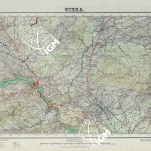 MAPA TOPOGRAFICO DE ESPANA - Cieza - Foglio 891
