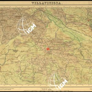 MAPA TOPOGRAFICO DE ESPANA - Villaviciosa - Foglio 901