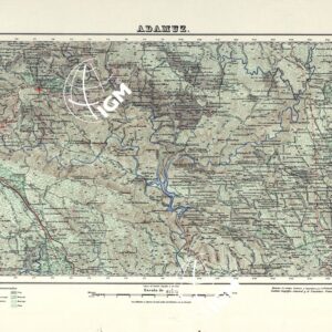 MAPA TOPOGRAFICO DE ESPANA - Adamuz - Foglio 902