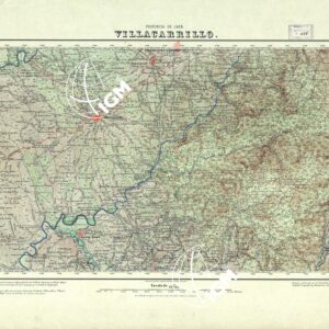 MAPA TOPOGRAFICO DE ESPANA - Villacarrillo - Foglio 907