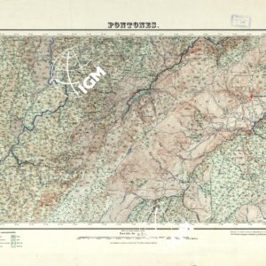 MAPA TOPOGRAFICO DE ESPANA - Pontes - Foglio 908