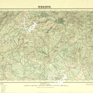 MAPA TOPOGRAFICO DE ESPANA - Nerpio - Foglio 909