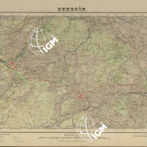 MAPA TOPOGRAFICO DE ESPANA - Cehegin - Foglio 911