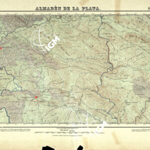 MAPA TOPOGRAFICO DE ESPANA - Almaden de la Plata - Foglio 919