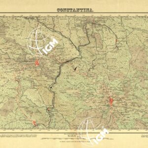 MAPA TOPOGRAFICO DE ESPANA - Constantina - Foglio 920