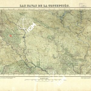 MAPA TOPOGRAFICO DE ESPANA - Las Navas de la Concepcion - Foglio 921
