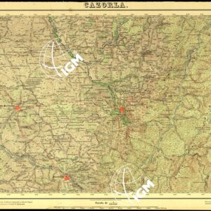MAPA TOPOGRAFICO DE ESPANA - Cazorla - Foglio 928