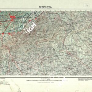 MAPA TOPOGRAFICO DE ESPANA - Murcia - Foglio 934