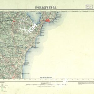 MAPA TOPOGRAFICO DE ESPANA - Torrevieja - Foglio 935