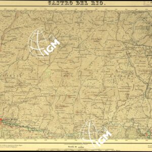 MAPA TOPOGRAFICO DE ESPANA - Castro de Rio - Foglio 945