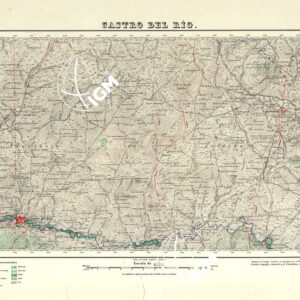 MAPA TOPOGRAFICO DE ESPANA - Castro del Rio - Foglio 945