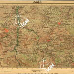 MAPA TOPOGRAFICO DE ESPANA - Jaen - Foglio 947