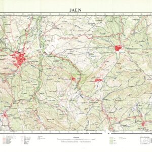 MAPA TOPOGRAFICO DE ESPANA - Jaen - Foglio 947