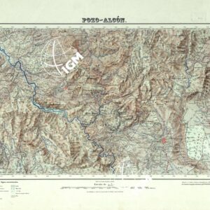 MAPA TOPOGRAFICO DE ESPANA - Pozo-Alcon - Foglio 949