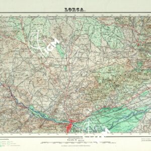 MAPA TOPOGRAFICO DE ESPANA - Lorca - Foglio 953