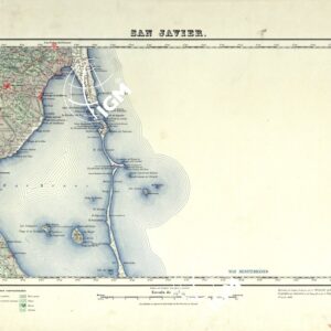 MAPA TOPOGRAFICO DE ESPANA - San Javier - Foglio 956