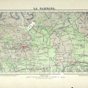 MAPA TOPOGRAFICO DE ESPANA - La Campana - Foglio 964