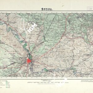 MAPA TOPOGRAFICO DE ESPANA - Ecija - Foglio 965