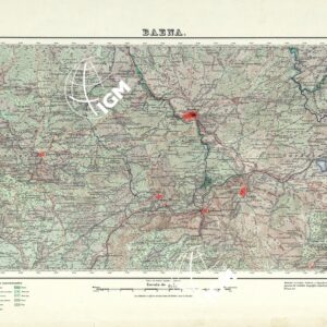 MAPA TOPOGRAFICO DE ESPANA - Baena - Foglio 967