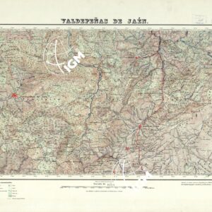 MAPA TOPOGRAFICO DE ESPANA - Valdepenas de Jaen - Foglio 969
