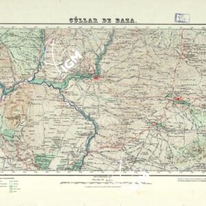 MAPA TOPOGRAFICO DE ESPANA - Cullar de Baza - Foglio 972