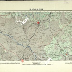 MAPA TOPOGRAFICO DE ESPANA - Marchena - Foglio 986