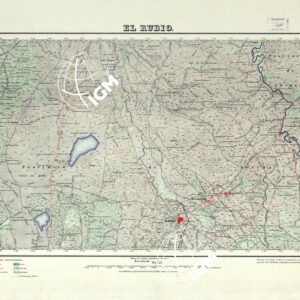 MAPA TOPOGRAFICO DE ESPANA - El Rubio - Foglio 987