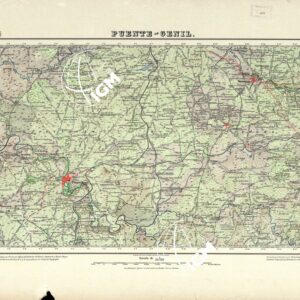 MAPA TOPOGRAFICO DE ESPANA - Puente-Genil - Foglio 988