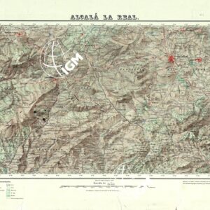 MAPA TOPOGRAFICO DE ESPANA - Alcala la Real - Foglio 990