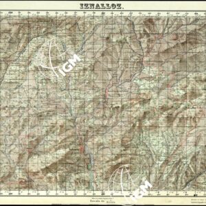 MAPA TOPOGRAFICO DE ESPANA - Iznalloz - Foglio 991