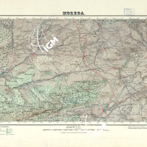 MAPA TOPOGRAFICO DE ESPANA - Moreda - Foglio 992