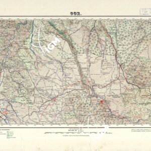MAPA TOPOGRAFICO DE ESPANA - Gor - Foglio 993