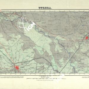 MAPA TOPOGRAFICO DE ESPANA - Utrera - Foglio 1003
