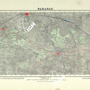 MAPA TOPOGRAFICO DE ESPANA - Paradas - Foglio 1004