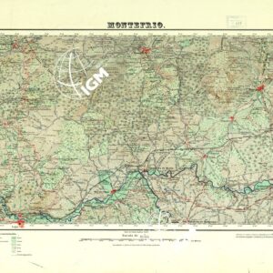 MAPA TOPOGRAFICO DE ESPANA - Montefrio - Foglio 1008
