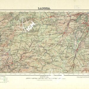 MAPA TOPOGRAFICO DE ESPANA - Lapeza - Foglio 1010