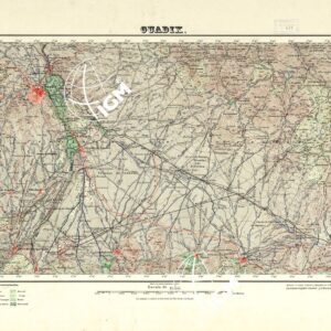 MAPA TOPOGRAFICO DE ESPANA - Guadix - Foglio 1011