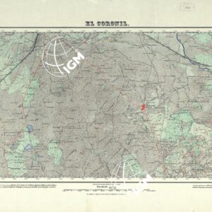MAPA TOPOGRAFICO DE ESPANA - El Coronil - Foglio 1020