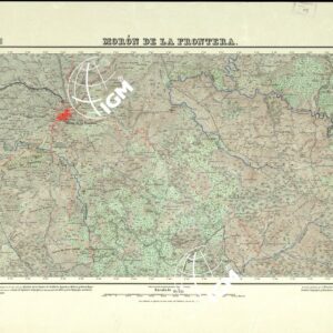MAPA TOPOGRAFICO DE ESPANA - Moron de la Frontera - Foglio 1021