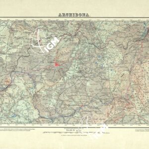 MAPA TOPOGRAFICO DE ESPANA - Archidona - Foglio 1024