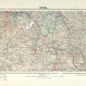 MAPA TOPOGRAFICO DE ESPANA - Loja - Foglio 1025