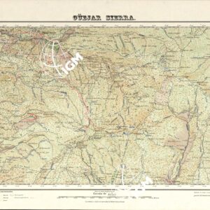 MAPA TOPOGRAFICO DE ESPANA - Guejar Sierra - Foglio 1027