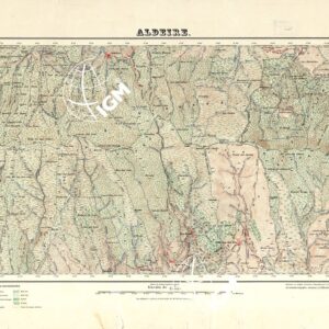 MAPA TOPOGRAFICO DE ESPANA - Aldeire - Foglio 1028